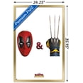 thumbnail image 3 of Marvel Deadpool & Wolverine - Mask and Claws One Sheet Wall Poster, 22.375" x 34" Framed, 3 of 3