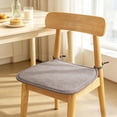 thumbnail image 1 of Summer Cottons And Linen Horseshoe Shaped Chair Cushions Dining Chair Cushions With Straps Non-sliped, 1 of 6