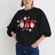 thumbnail image 2 of Sudadera Para Mujer, Sudaderas de Otoño, Blusa Holgada de Manga Larga Con Cuello Redondo A La Moda, Camisetas Con Estampado Navideño Odeerbi ODB150885, 2 of 5