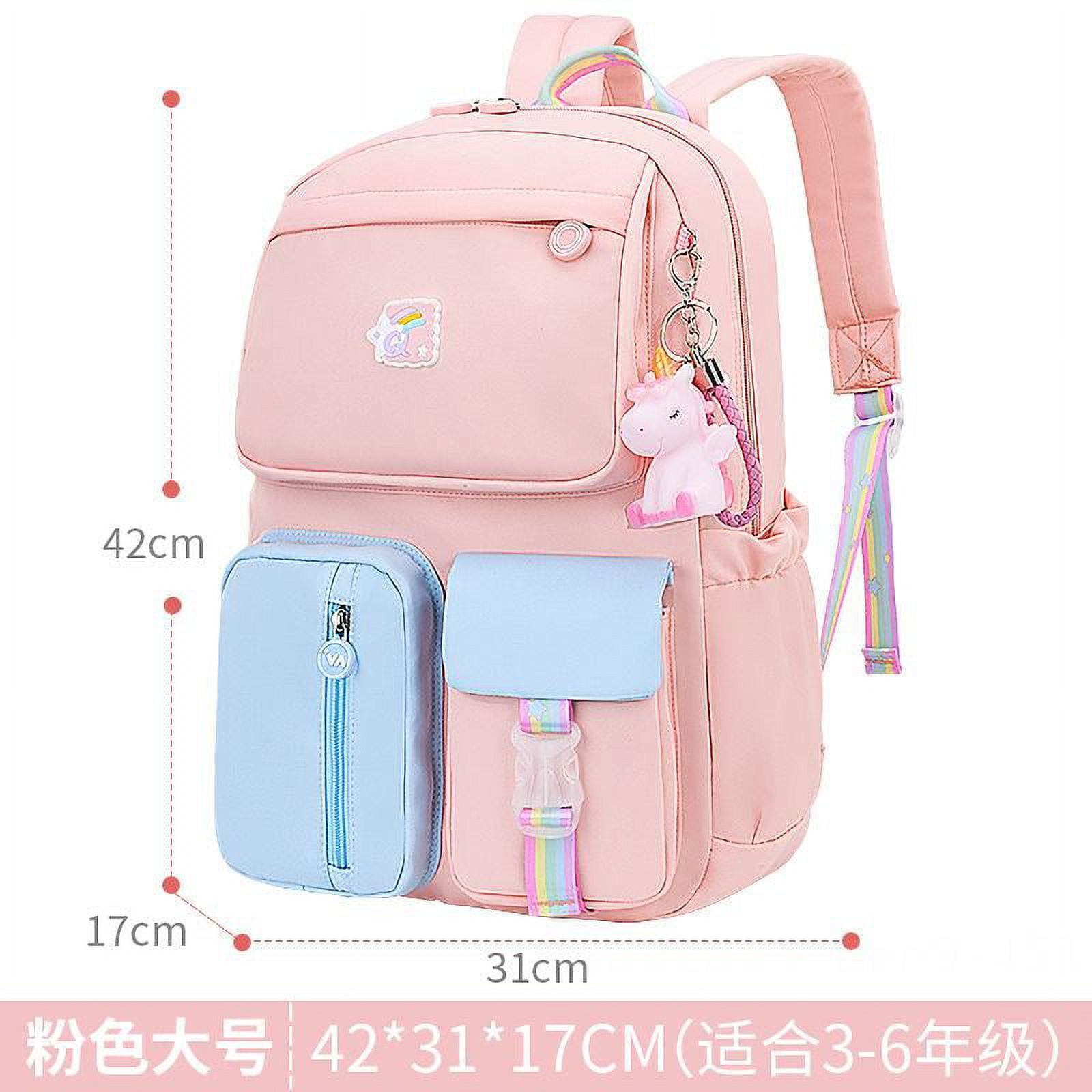  JiaYou Girl Geometric Printed Primary Junior High University  School Bag Bookbag 3pcs Backpack Sets(2# Purple-3pcs,35 L)
