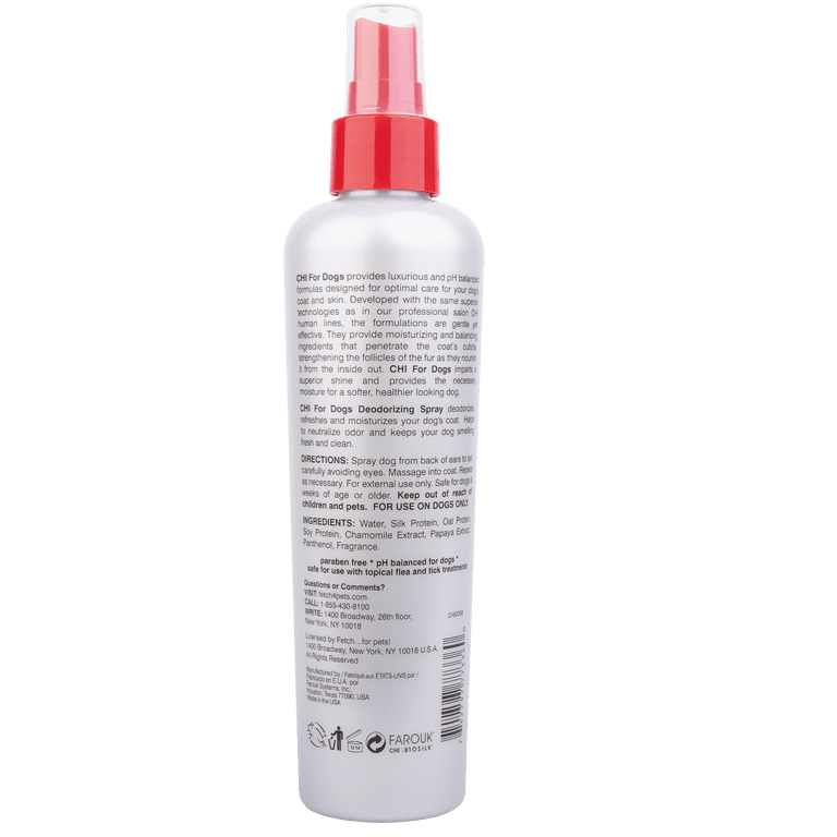 CHI for Dogs Deodorizing Spray, 8 fl oz photo 2