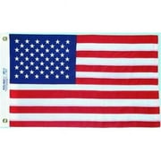 Annin Flagmakers 002610WE 16 in. X 24 in. Nyl-Glo U.S. Flag, Embroidered Stars and Sewn Stripes American Flag