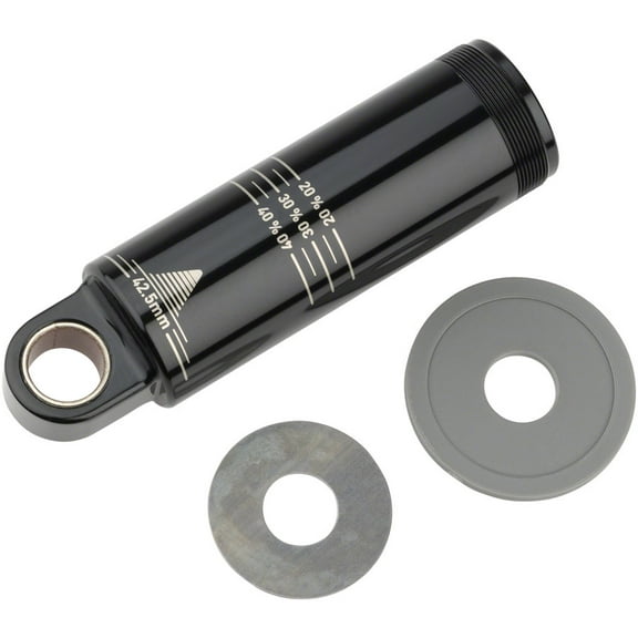 RockShox Rear Shock Damper Body - Standard Eyelet, 42.5mm w/ Hydraulic Bottom Out, 2.5mm Travel Spacer, Super Deluxe C1 