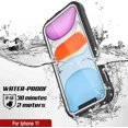 thumbnail image 3 of AmPm pour iPhone 11 Étui Étanche [Série Maximus] [Coupe Ajustée] [Certifié IP68] [Résistant aux Chocs] Étui Armure Transparente avec Protecteur d'Écran / Protection Ultime pour iPhone 11 (6.1 Pouces) (2019) [Violet], 3 of 8