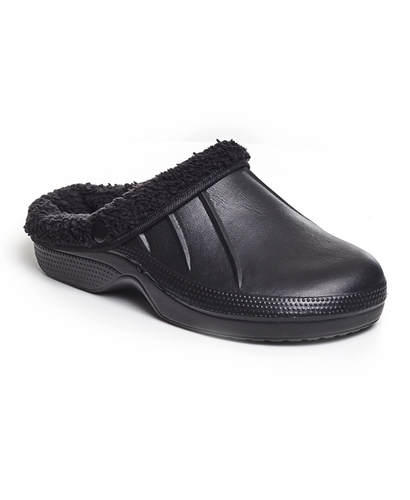 clogs with removable fleece lining
