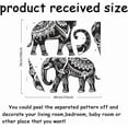 thumbnail image 2 of PVC Wall Stickers Wall Decoration Elephant 800x390mm 2 sheets/set, 2 of 7