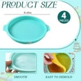 thumbnail image 4 of Silicone Baking Mold, 4 Pcs 8" Nonstick Leakproof Round Cake Pan, Round Silicone Molds Set For Birthday Wedding Tier Cake - Send Goods From Local Warehous, 4 of 5