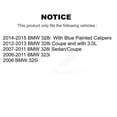 thumbnail image 2 of CMX Rear Disc Brake Rotors Pair for Car BMW 323i 328i 325i K8-100849, 2 of 8