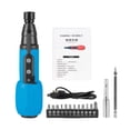 thumbnail image 1 of Juego de destornilladores, juego de destornilladores eléctricos, mango ergonómico, puntas de destornillador, juego de herramientas de impacto manual p SM SunniMix destornillador de impacto, 1 of 8