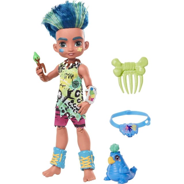 Doll Cave Club Slate con etiqueta prehistórica de Pet Friend de 4 años o más