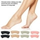 thumbnail image 3 of Adhesivos antideslizantes para tacones altos: Alivio cómodo para ampollas y dolor en los pies, 3 pares de esponja suave en tono piel., 3 of 6