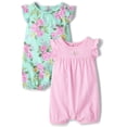 thumbnail image 1 of Romper The Children's Place Floral, paquete de 2, de 3 a 6 meses, 1 of 4