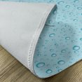 thumbnail image 5 of Ambesonne Aqua Place Mats Set of 4, Water Drops Oceanic Naval, Standard Size, Pale Blue, 5 of 6