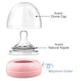 thumbnail image 2 of Maymom Screw Ring Collar Compatible with Philips Avent Natural Bottles, Pink, 2 of 4
