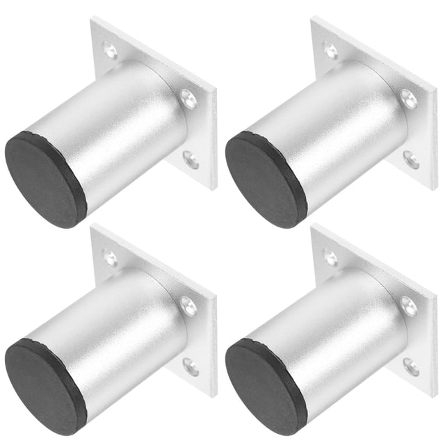 HAMPPLIES 4Ud Patas Soportes De Metal Para Muebles Color Plata Recomendadas Para Sofá Y Gabinete