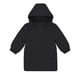 thumbnail image 3 of Parkas de manga larga unisex, chaqueta de plumón de color liso, mediana a larga, informal, gruesa, de invierno, blanca, con capucha, de manga larga, abrigo de poliéster para niños., 3 of 8