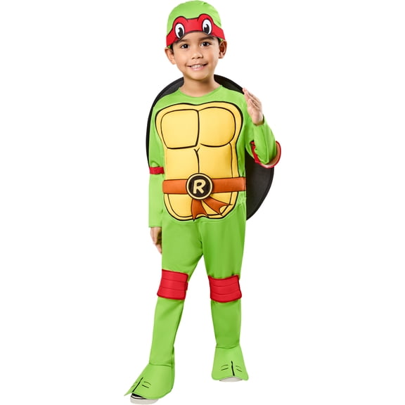 Teenage Mutant Ninja Turtles 4-in-1 Halloween Costumes for Toddler, 2T, by Inspirit Designs