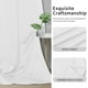thumbnail image 5 of Cortina Easy-Going 2 Paneles Blanco 86x137 cm Térmica, 5 of 7
