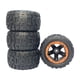 thumbnail image 3 of Neumáticos de coche RC Yotijar 4 Uds para vehículo camión de escalada en roca naranja negro, 3 of 10