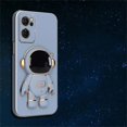 thumbnail image 3 of Funda chapada con soporte plegable de astronauta para Xiaomi Note 12 12S 12C 11 11S 10S 10A 9T A1, funda de silicona con soporte para Redmi Note13, 3 of 5