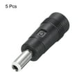 thumbnail image 3 of Adaptador de conector de alimentación DC de jack hembra a macho de Uxcell 5, 3 of 6