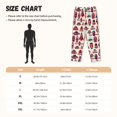 thumbnail image 3 of Fotbe Rocket Pattern Pantalones de Pijama para Mujer, Pantalones de Dormir, Pantalones Pj con Cordón y Bolsillos-XX-Large, 3 of 6