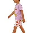 thumbnail image 6 of Girls Summer Shorts Set 2 Piece Cotton Clothes Outfits Cute Short Sleeve T-shirt & Shorts Sets Pink 1-2Years, 6 of 6