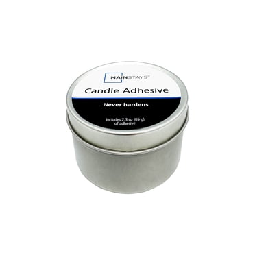 Mainstays Candle Adhesive, 2.3 oz, Unscented, off-White