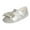 Silver, variant on Otqutp Toddler Casual Shoes Fashion Princess Shoes Little Kid Shoes Non Slip Soft Sole Walking Shoes Baby Party School Shoes Wedding Shoes