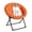 Orange, variant on Danolapsi Saucer Chair for Adults,Oversized Faux Fur Lounge Chair with Gold Metal Frame, Foldable Comfy Seat for Bedroom, Dorm & Living Room