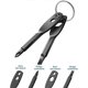 thumbnail image 3 of Keychain Screwdriver Set Comprise Flathead Screwdriver and Phillips Screwdriver Nut Driver Hex Screwdriver,Portable Screwdriver Mens Keychain Tool Gif, 3 of 5