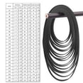 thumbnail image 3 of 5PCS Rubber Belt Size 41-190mm Width 1.2mm for Recorders CDROM Video Machines DVDs Drive, 3 of 9