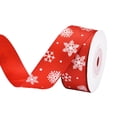 thumbnail image 2 of CEHVOM Christmas Ribbon Holiday Decoration Roll Ribbon Ornament Gift Box Ribbon, 2 of 2