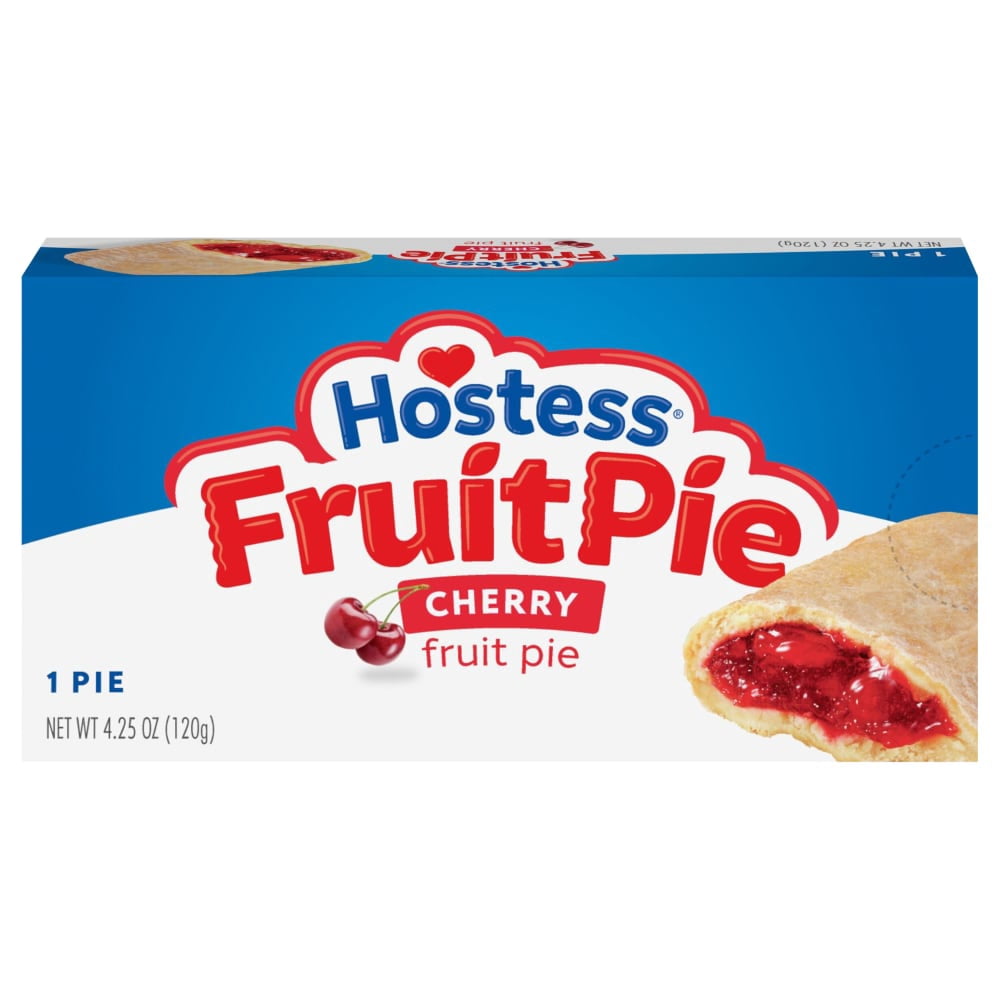 HOSTESS Cherry Fruit Pie Single Serve, 4.25 oz - 5 Pack