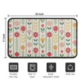 thumbnail image 5 of Pioneer Flower Floral Print Pattern Door Rugs,Washable Non Slip Door Mats Indoor,Decorative Door Mats,Entry Mat Indoor for Entrance,Bedroom,Kitchen,Bathroom,30"x17", 5 of 6