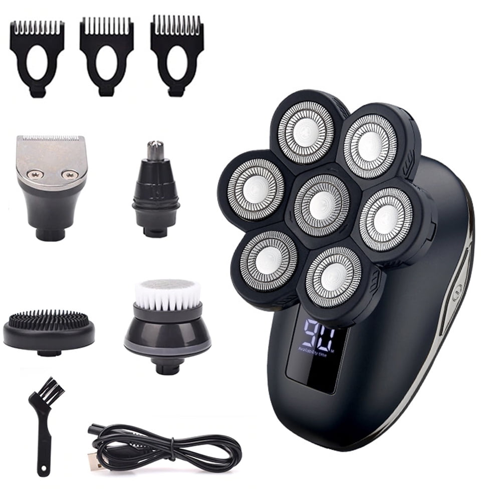 Waterproof 7D Rotary Electric Razor with Trimmer Kit Ghana Ubuy