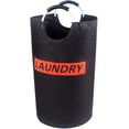 thumbnail image 1 of Lifewit 82L Large Laundry Basket Collapsible Clothes Hamper Durable Oxford Fabric Portable Black, 1 of 1