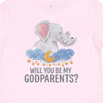 thumbnail image 4 of Inktastic Will You Be My Godparents? Boys or Girls Baby T-Shirt, 4 of 5