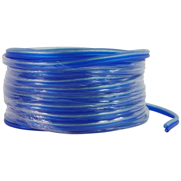Rockville BLUE 16G25 OFC 16 Gauge 25 Foot 100% Copper Speaker Wire Car Audio