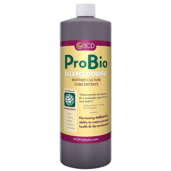 ProBio Balance Original, Soil and Compost Activator by SCD Probiotics (1 Liter)