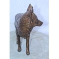 thumbnail image 5 of Nifao Elegant Standing Fox Bronze Statue, Stunning Wildlife Decor – Home Decor Sculpture, 24"L x 6"W x 15"H, 5 of 12