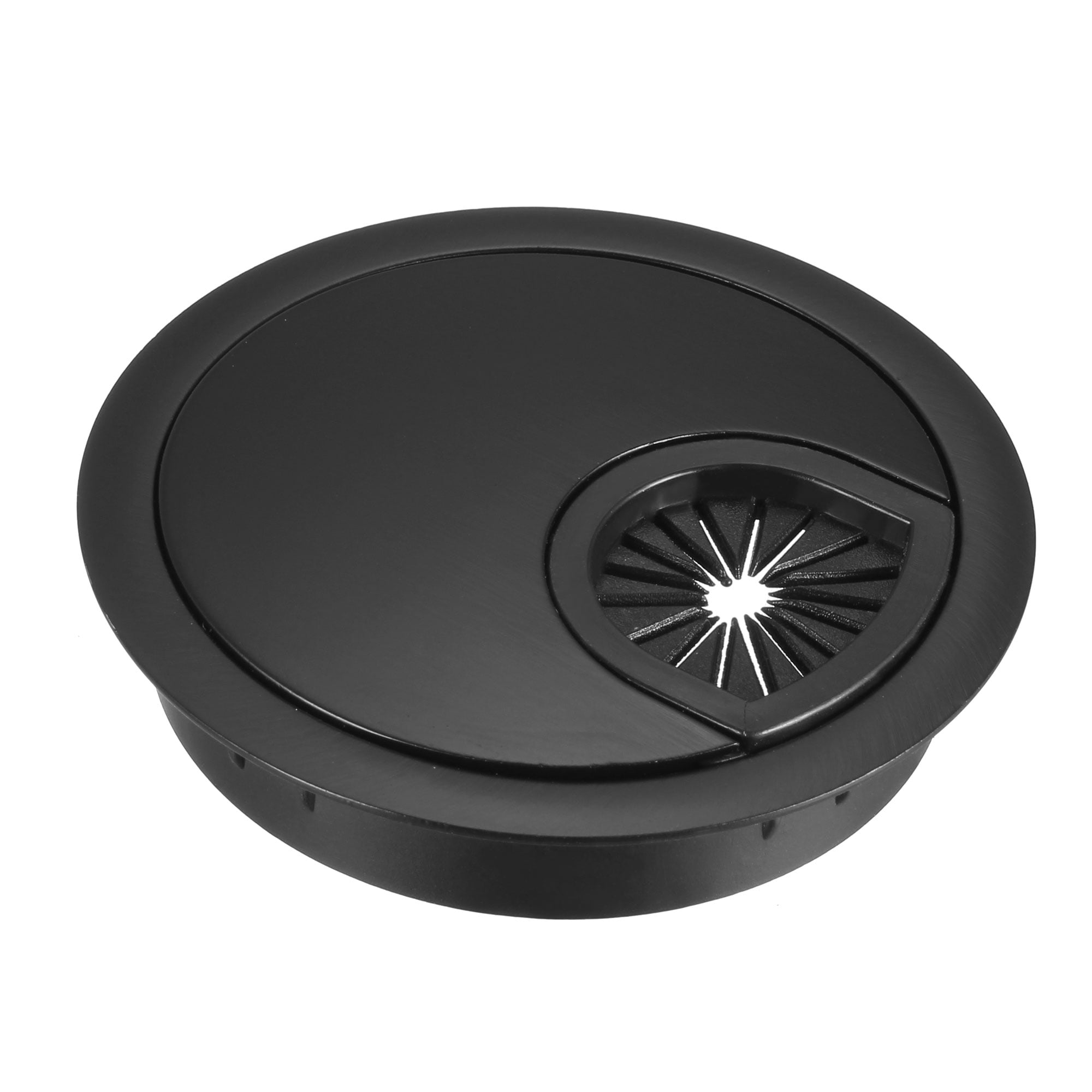 Cable Hole Cover, 23/8 Inch Zinc Alloy Desk Grommet for Wire Organizer