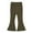 Army Green, variant on Timegard Toddler Girls Clothes Ribbed Cute Flare Leggings Casual Comfy Stretch Homewear Trousers Fashion