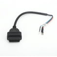 thumbnail image 3 of Conector adaptador de prueba de Cable de 16 pines para cableado Universal OBD ODB2 de motocicleta de automóvil, 3 of 5