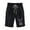 Black Shorts, variant on Women's Beach Shorts Drawstring Elastic Waist Straight Leg Shorts Casual Summer Bermuda Shorts with Pocket Black XXL