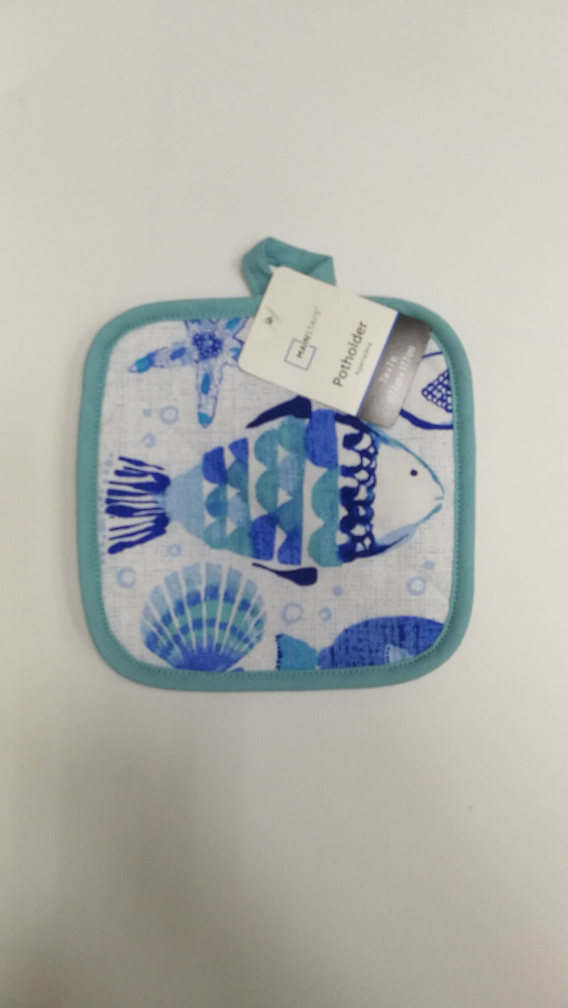 Mainstays Summer Sealife Print Pot Holder Brickseek