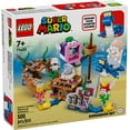 thumbnail image 3 of LEGO Super Mario Dorrie's Sunken Shipwreck Adventure Expansion Set, Super Mario Collectible Toy for Kids with Cheep Cheep, Cheep Chomp and Blooper Figures, Gift for Boys, Girls and Gamers, 71432, 3 of 9