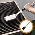thumbnail image 4 of Juego de cepillos para parrilla de barbacoa, raspador de acero inoxidable, herramienta de limpieza para parrilla de carbón y gas, mantenimiento y eliminación de manchas en exteriores., 4 of 5