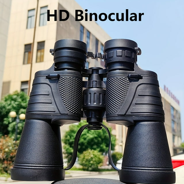 HLONK High-Definition Binoculars with a 50Mm Objective Lens Made from Durable ABS Material Suitable for Outdoor Travel Bird Watching And Concerts Perfect for Hunting And Fishing.
