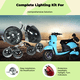 thumbnail image 4 of Abbraccia Luz impermeable para moto duradera, 4 of 6